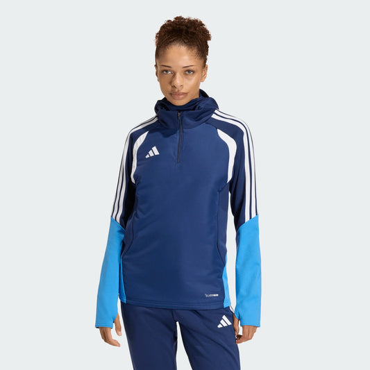 Adidas Women's TIRO2 26 Competition Winterized Top Team Royal Blue full
