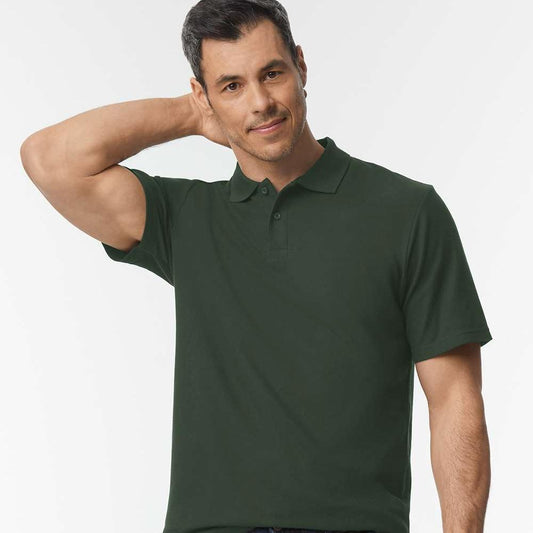 Gilden Men's Softstyle Pique Polo