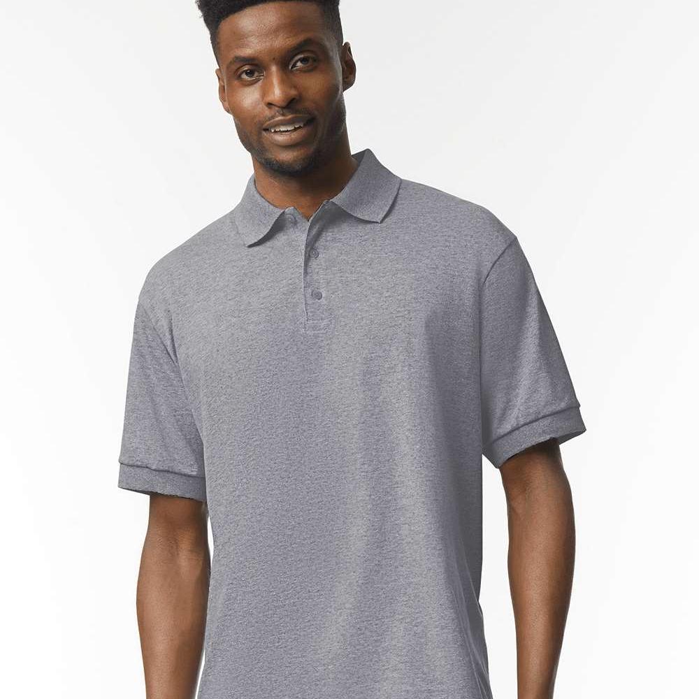 Gilden Mens DryBlend Jersey Polo
