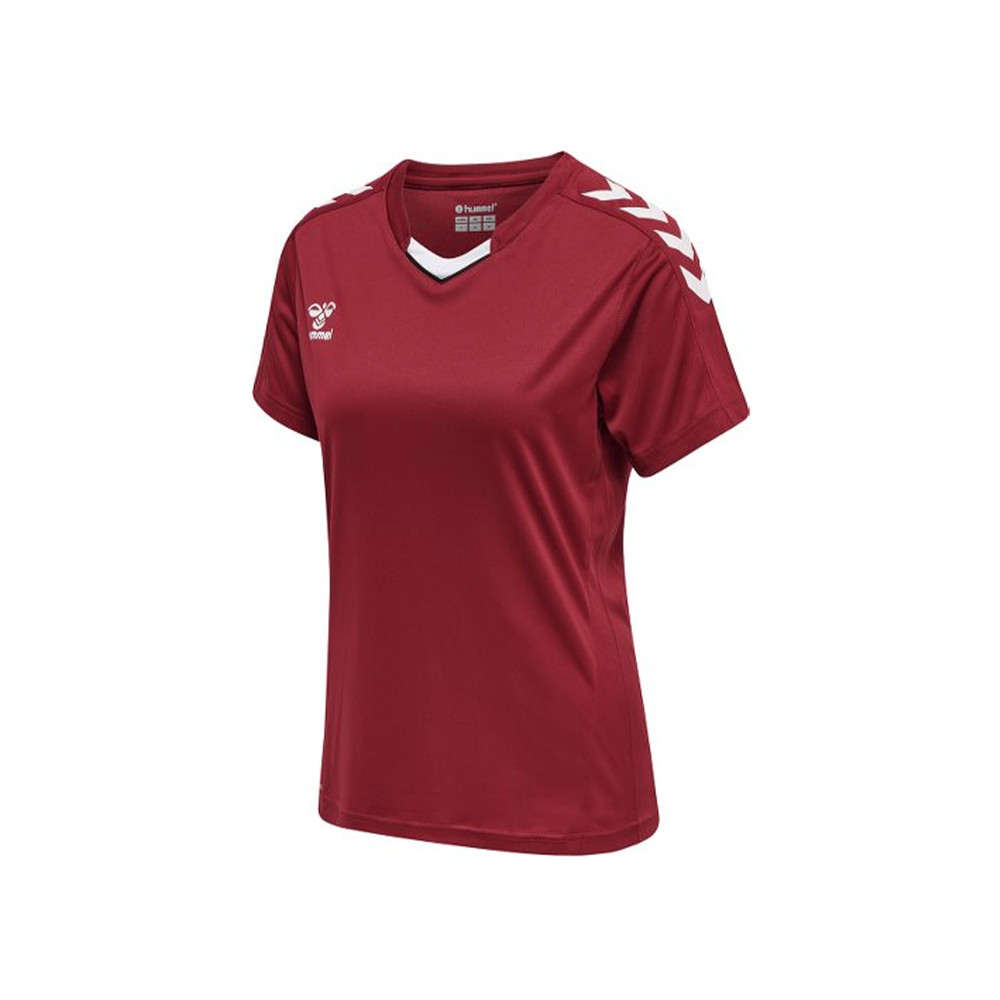 Hummel WOMEN HmLcore XK Poly Jersey-Maroon