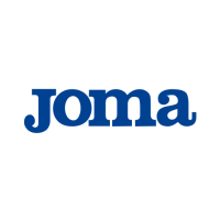 Joma logo in dark blue color