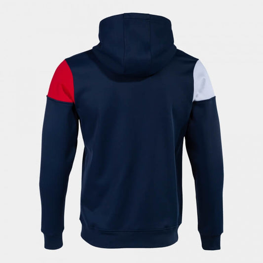 Joma Men's Crew V Full Zip Hoody Jacket