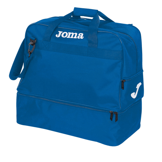 Joma Training III X-Large Duffel Bag Royal-White (Lateral - Front)