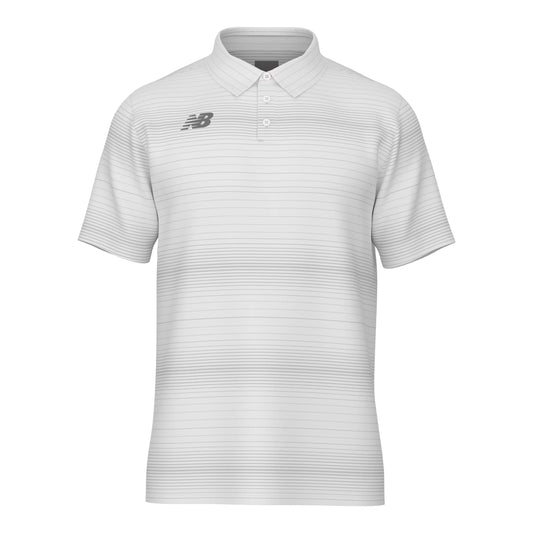 New Balance Men's Core Polo White (Front)