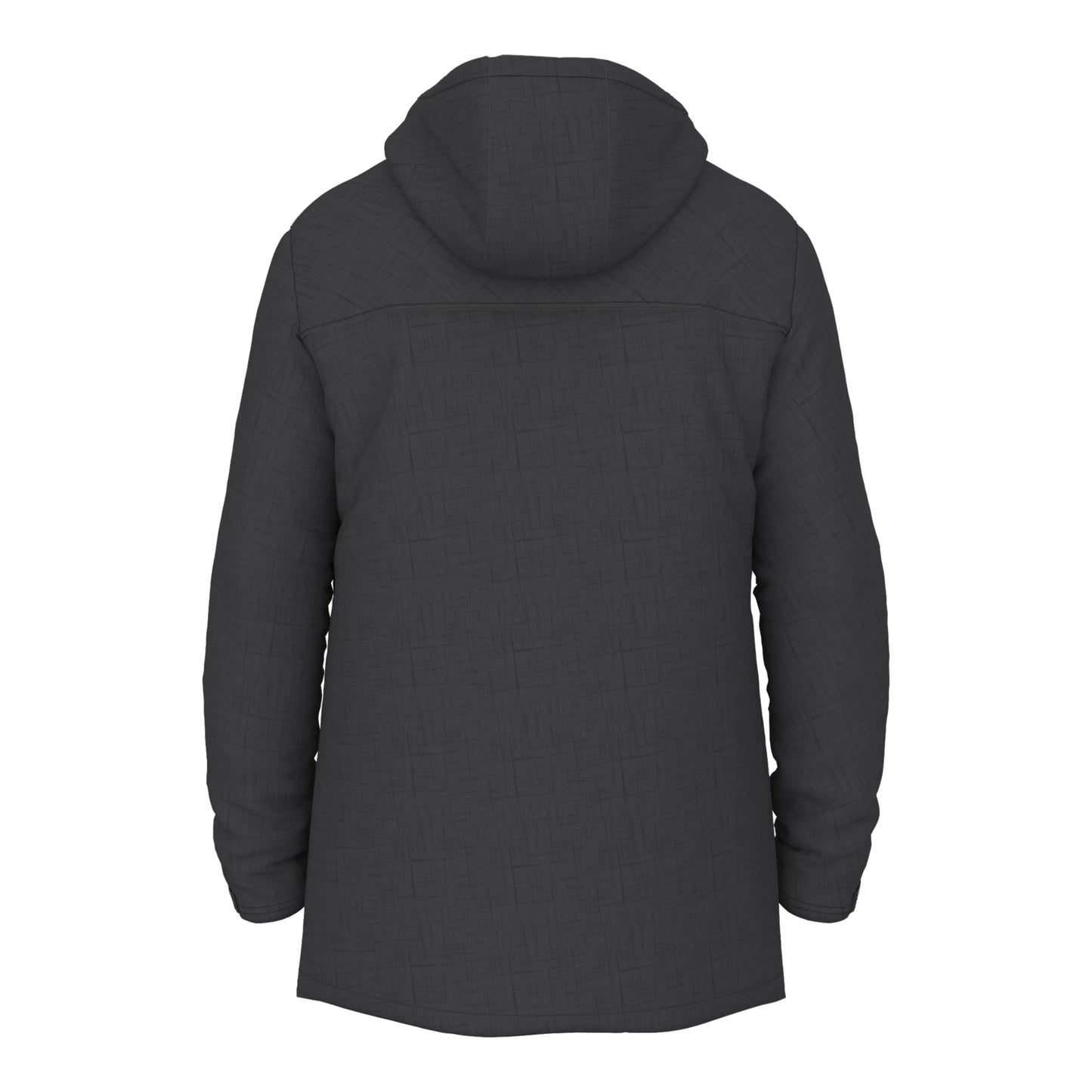 New Balance Men's Stratum Parka Gunmetal (Back)