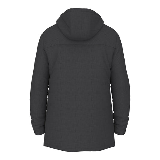 New Balance Men's Stratum Parka Gunmetal (Back)