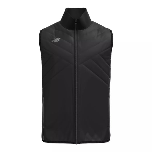 New Balance Men's Varsity Vest Team Black (Front)