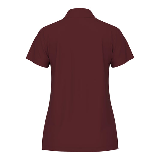 New Balance Women's Performance Polo Mercury Red (Back)