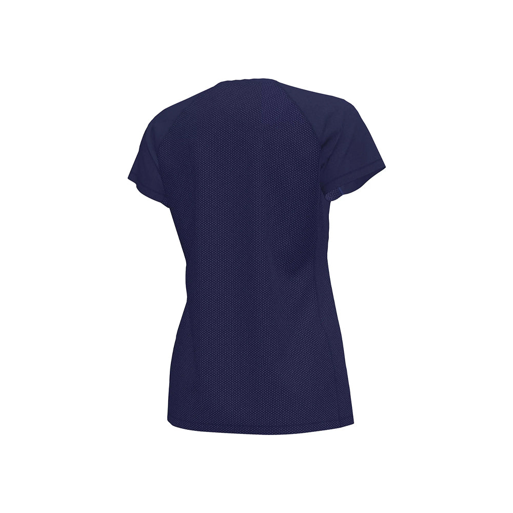 New Balance Women's Raglan Tech T-shirt Team Navy (Back)