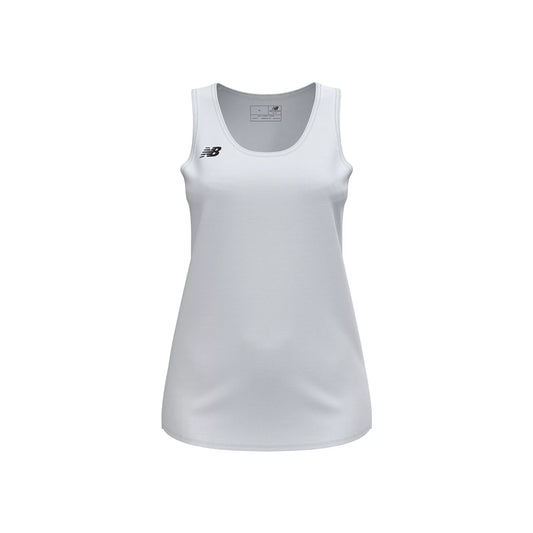 New Balance Women's Team Tank White (Front)