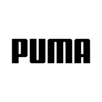 Puma logo all black text