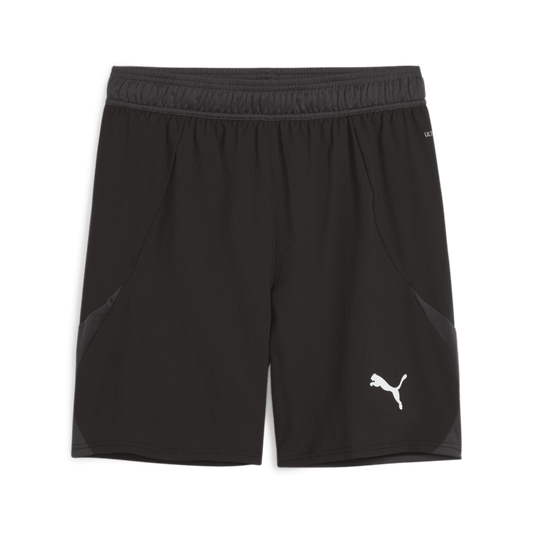 Puma Team Final Short-Puma Black=Puma White-Flat Dark Gray