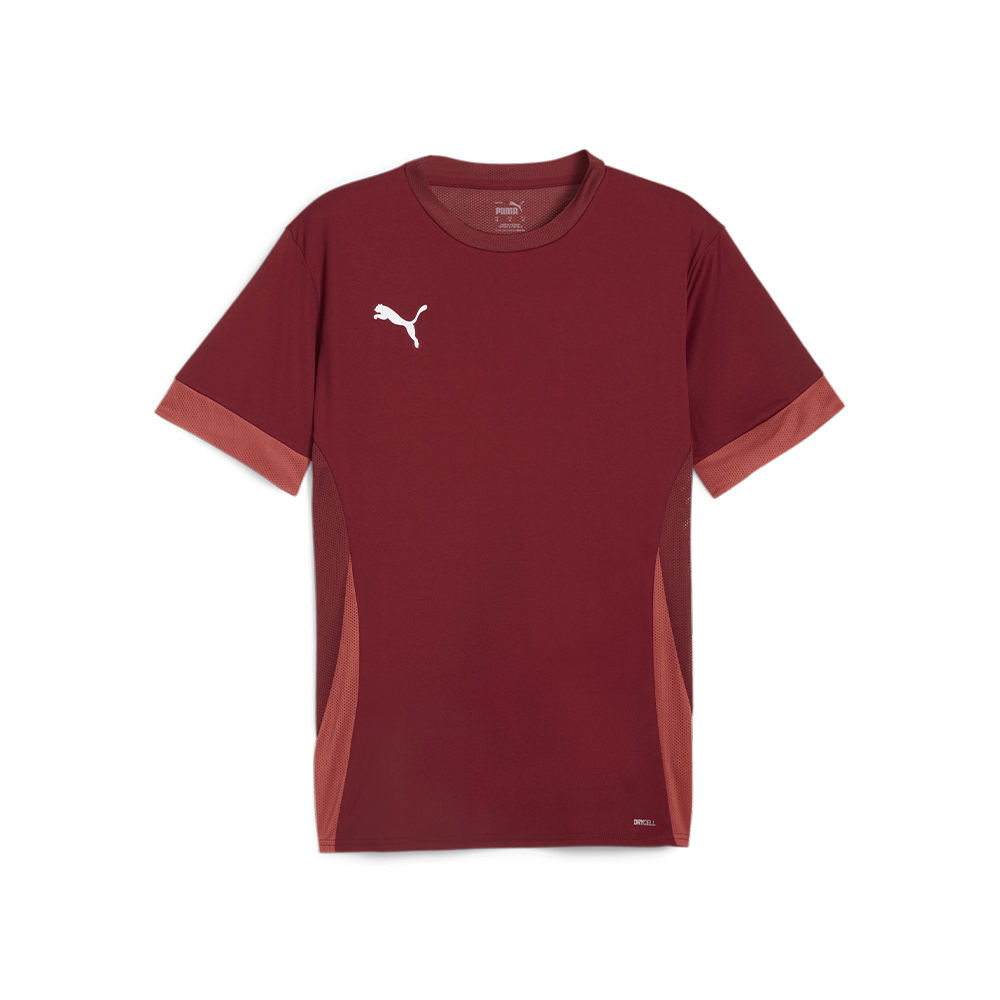 Puma YOUTH Team Goal Matchday Jersey-Team Regal Red-Puma White-Astro Red (Front)