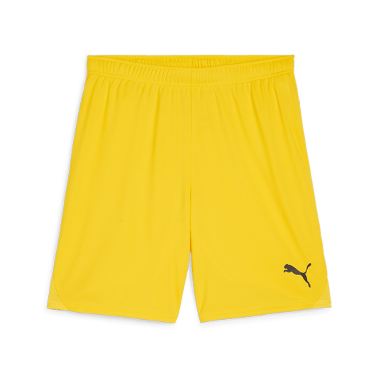 Puma Team Goal Shorts-Faster Yellow-Puma Black