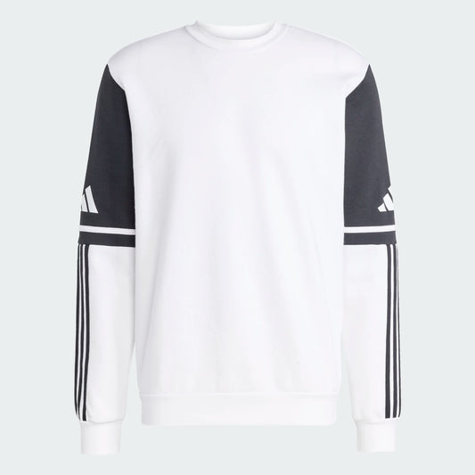 adidas Men's Squadra 25 Sweat Crew White Black