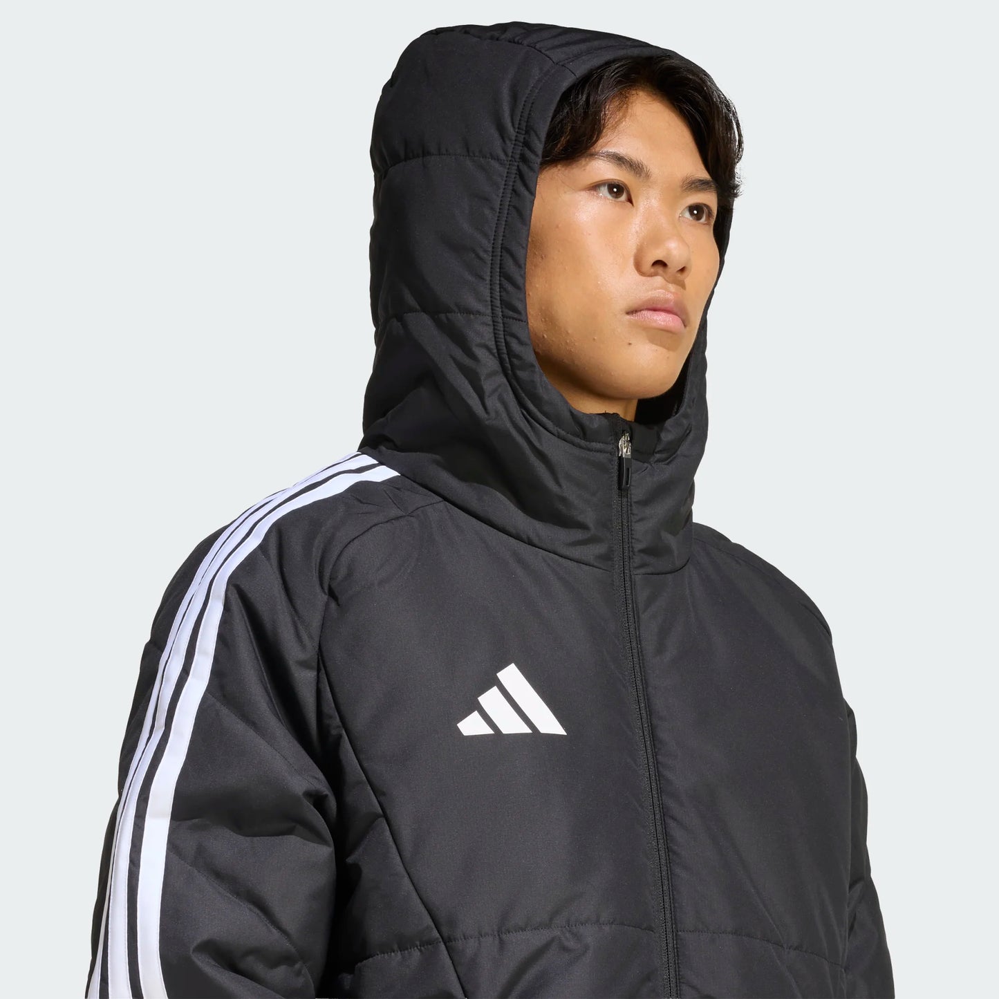 adidas Men's Tiro26 Winter Jacket Black White 4