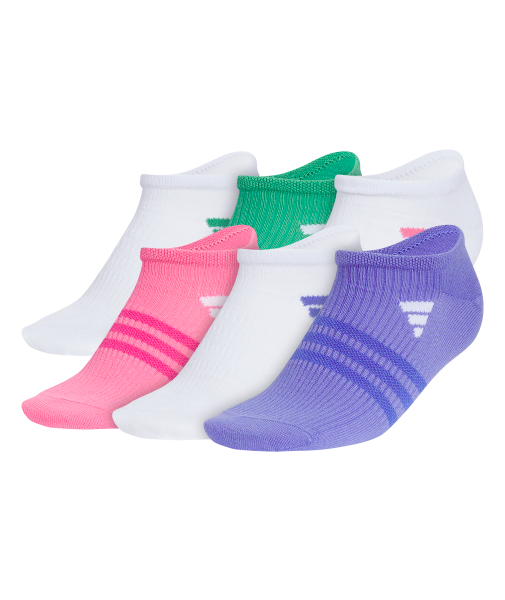 adidas Women's Superlite 3.0 6-Pack No Show Socks