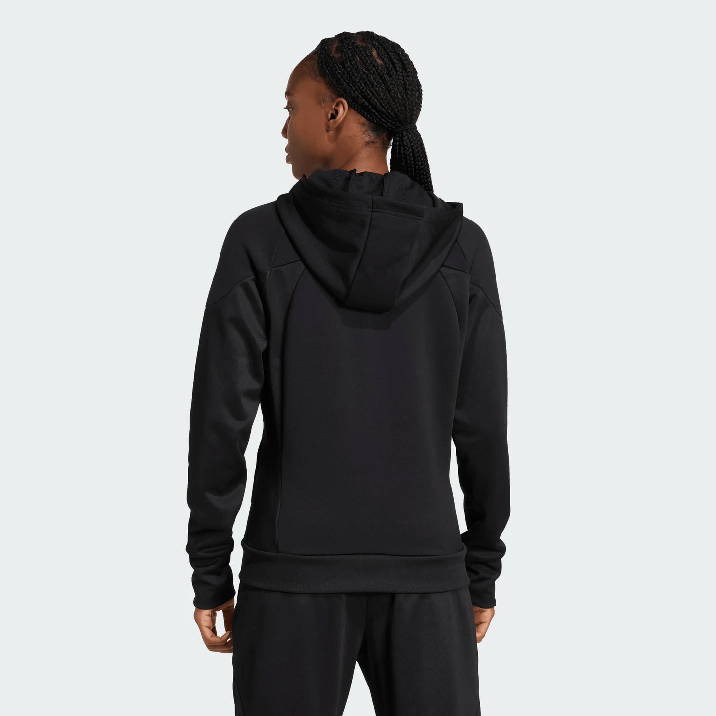 adidas Women's Tiro 25 TRAVELWEAR Hoody Black back