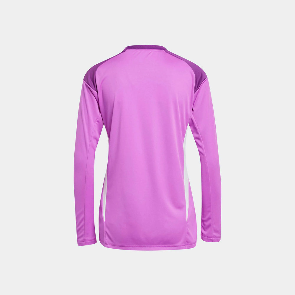 adidas Women's Tiro 25 Competition Goalkeeper Jersey Long Sleeve Purple Burst (Back)