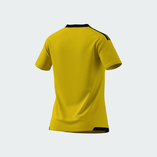 adidas Women's Tiro26 Competition Match Day Jersey Team Yellow_Black (Back)