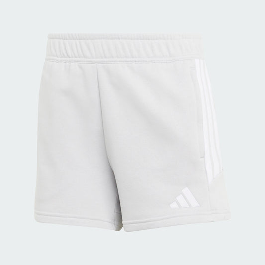 adidas Women's 26 Tiro League Sweat Short Light Grey