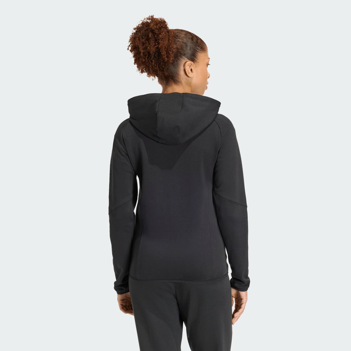 adidas Women's Tiro Travel Sweat Hoodie Black back