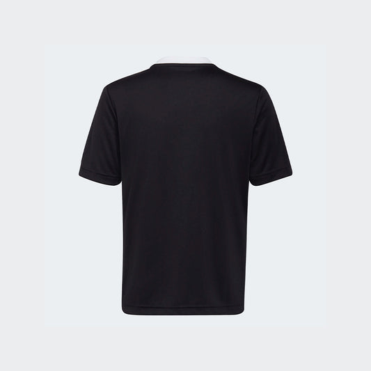 adidas YOUTH Entrada 22 Jersey Black-White (Back)