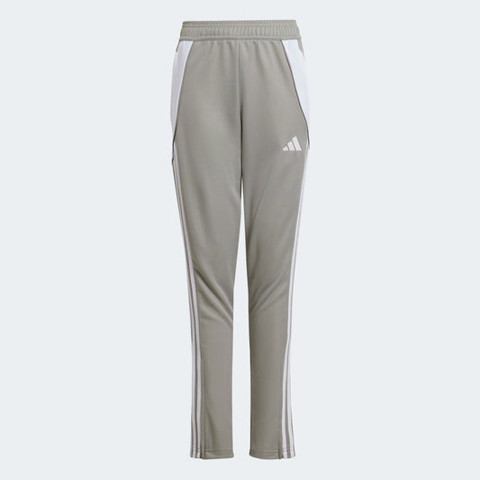 adidas YOUTH Tiro24 Training Pant Team Mid Grey-White (Front)