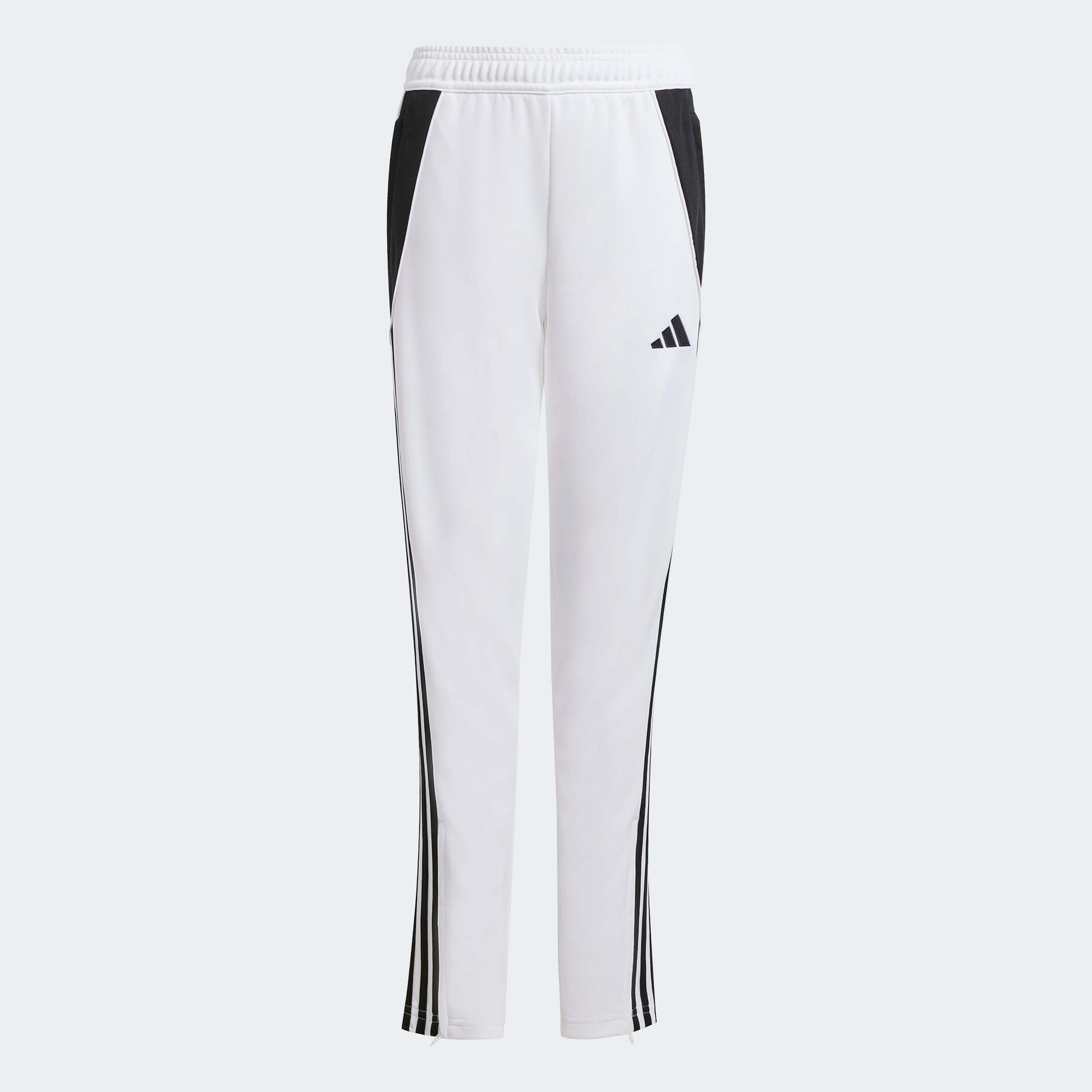 adidas YOUTH Tiro24 Training Pant White-Black (Front)