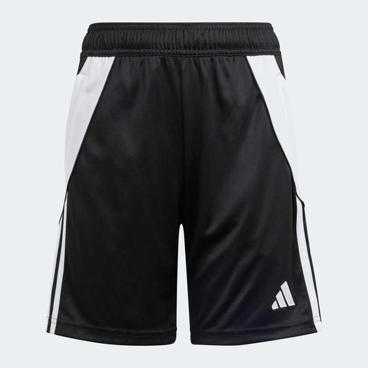 adidas YOUTH Tiro24 Training Short Black/White (Front)