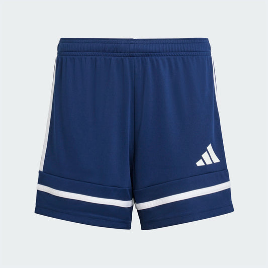 adidas Youth Girls Squadra 25 Shorts Team Navy Blue 2/White (Front)