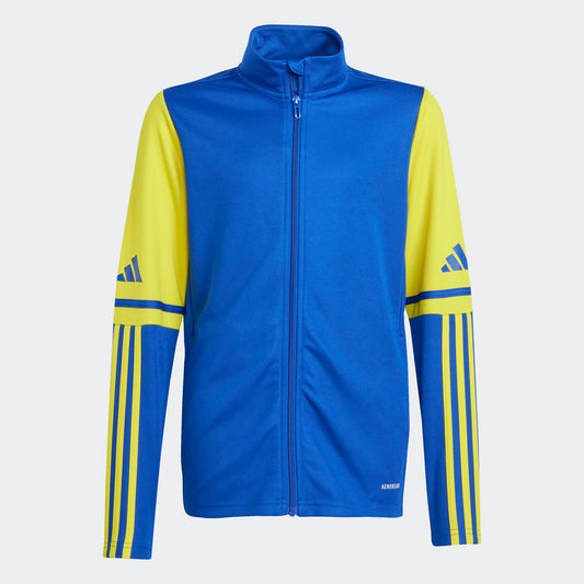 adidas Youth Squadra 25 Training Jacket Team Royal Blue Team Yellow