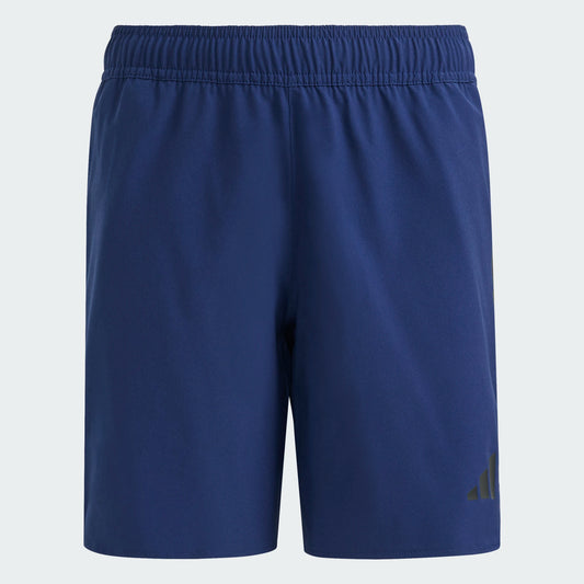 adidas Youth Tiro Travel Woven Shorts Team Navy Blue front
