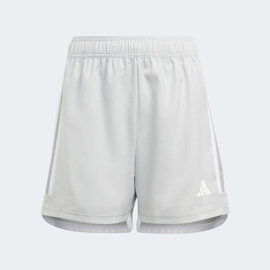 adidas YOUTH Tiro 23 Competition Match Short Team Light Grey-White (Front)