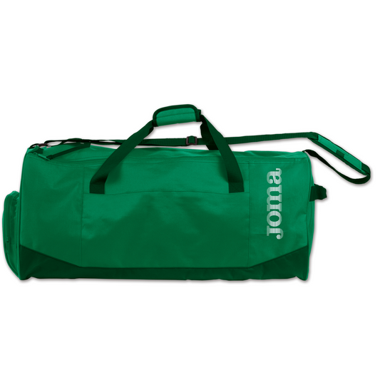 Joma Travel III Medium Duffel Bag-Green/White