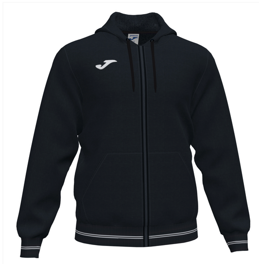 Joma Campus III Hoody Jacket-Black/White