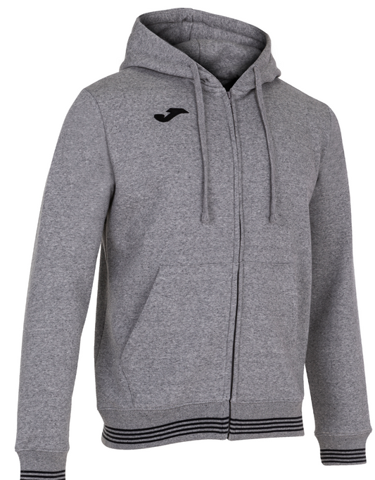 Joma Campus III Hoody Jacket-Gray/Black