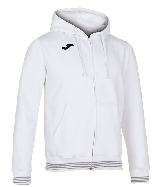 Joma Campus III YOUTH Hoody Jacket-White/Black