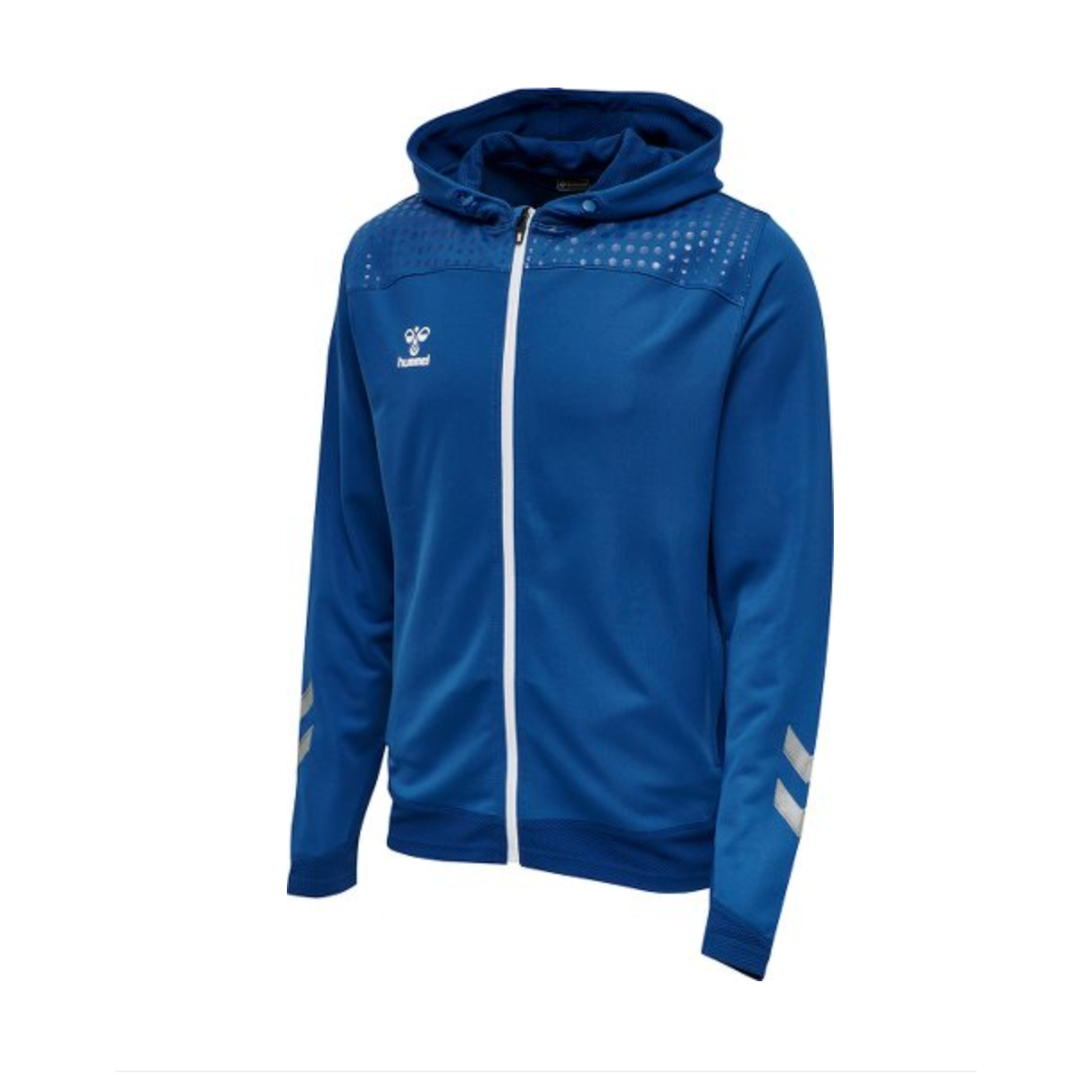 Hummel HmiLead Zip Poly Hoodie Jacket-Royal