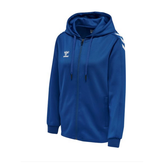 Hummel HmLcore XL Poly Zip Hoodie Jacket-Royal