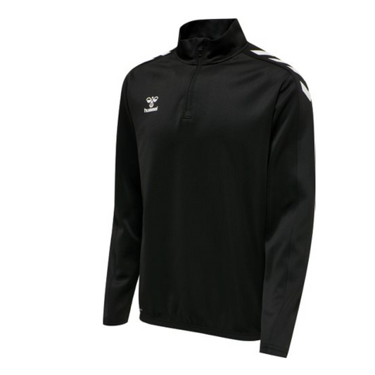 Hummel YOUTH HmLcore XK Half Zip Poly Sweat Top-Black