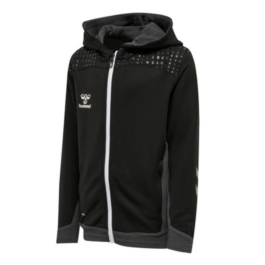 Hummel HmiLead Zip Poly Hoodie Jacket-Black