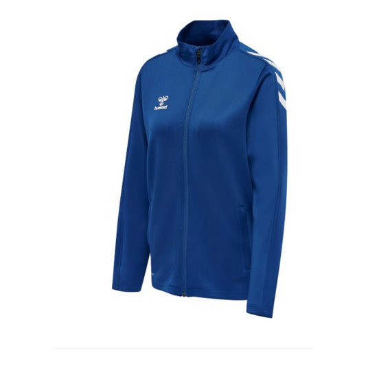 Hummel WOMEN HmLcore XK Poly Zip Sweat Jacket-Blue