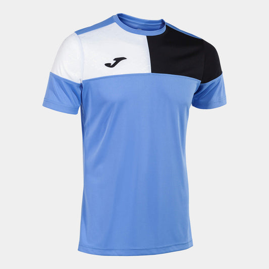 Joma Crew V Jersey Vista Blue Black (Front)