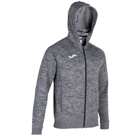 Joma Menfis Training Jacket - Dark Grey/White