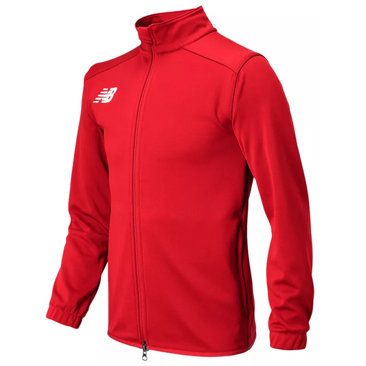 New Balance Knit Training YOUTH Jacket - Red/White