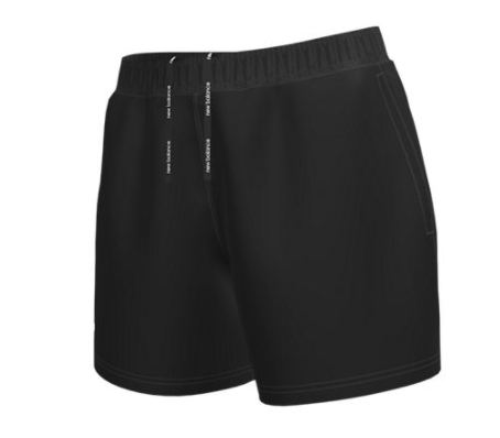 New Balance WOMEN'S Woven Training Short-Black