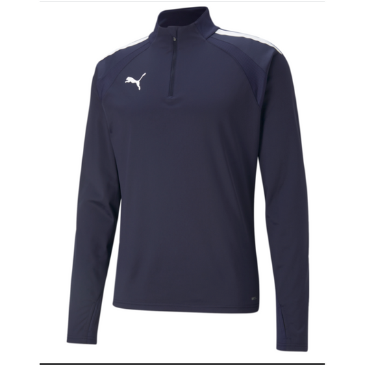 Puma Team Liga 25 1/4 Zip Top-Navy