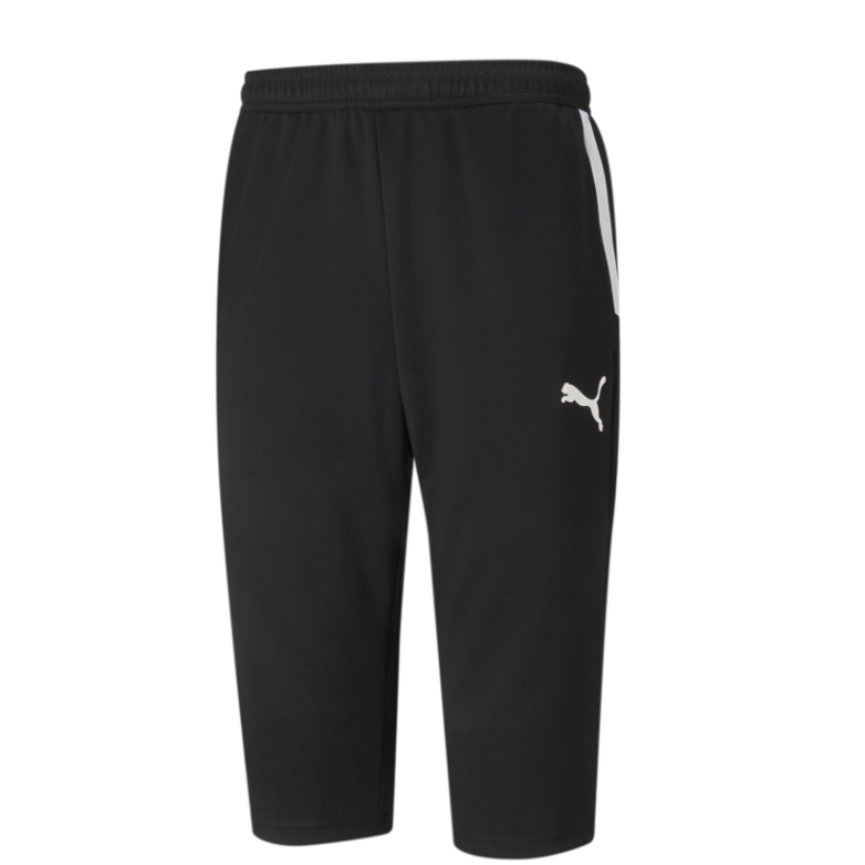 Puma Team Liga 25 Training 3/4 Pants-Black