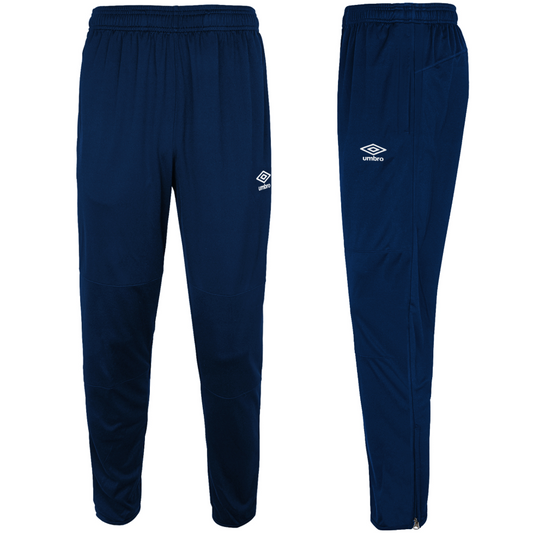 Umbro Double Diamond YOUTH Interlock Pants - Navy/White